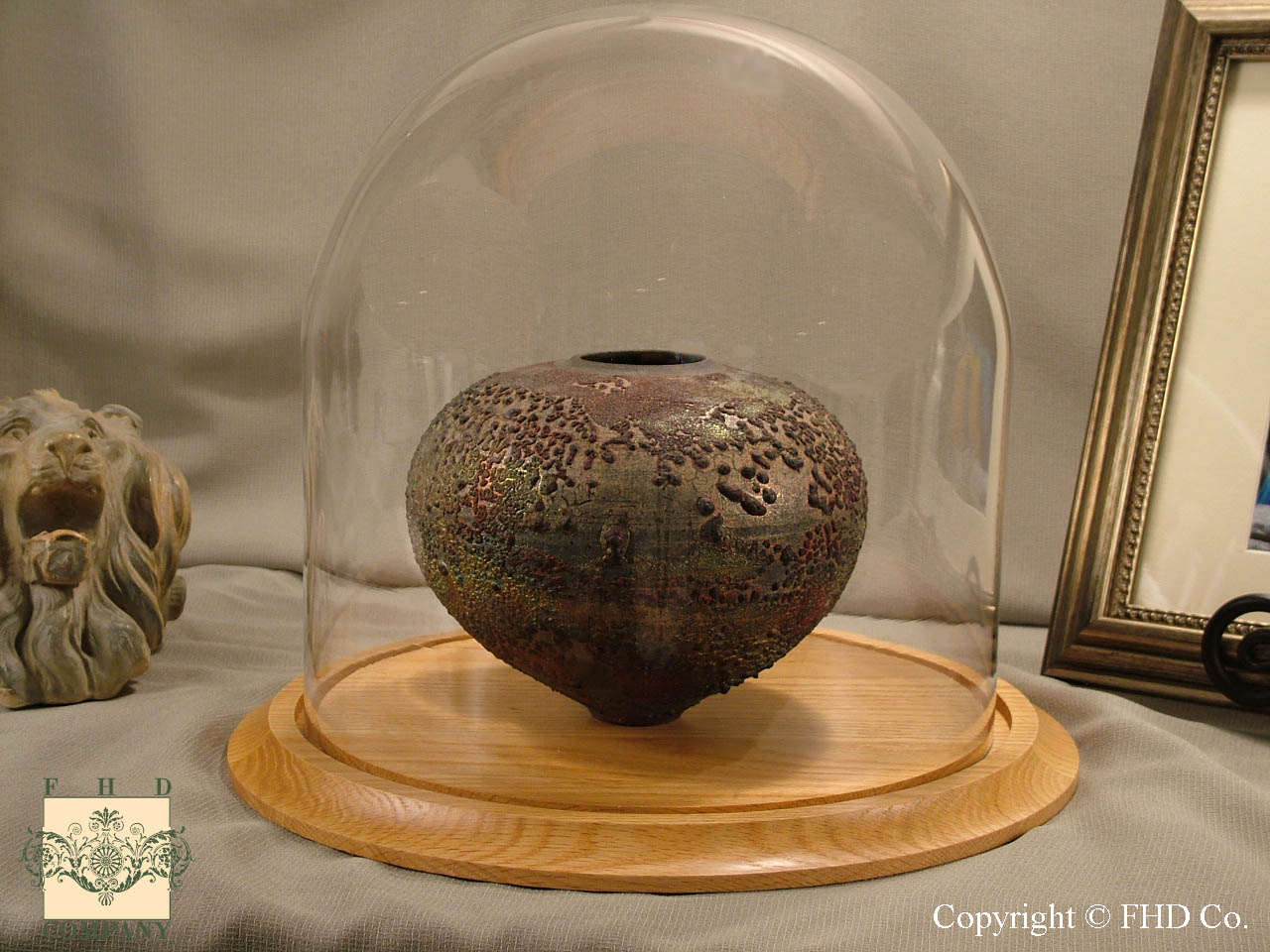  Glass Domes - Large     12" Diameter